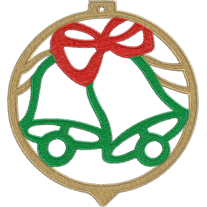 Matriz de Bordado Bola de Natal 02